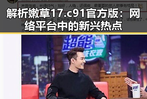 解析嫩草17.c 91官方版:网络平台中的新兴热点