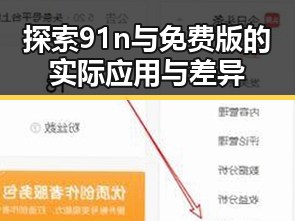 探索91n与免费版的实际应用与差异