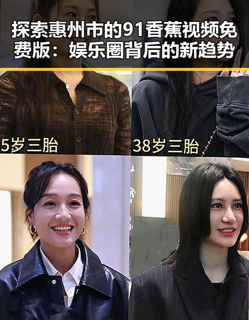 探索惠州市的91香蕉视频免费版:娱乐圈背后的新趋势