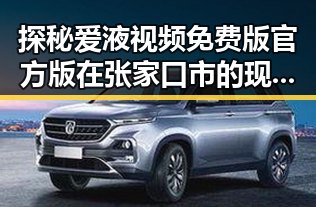 探秘爱液视频免费版官方版在张家口市的现状与发展