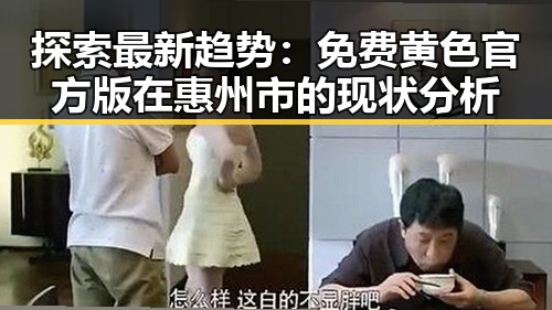 探索最新趋势：免费黄色官方版在惠州市的现状分析