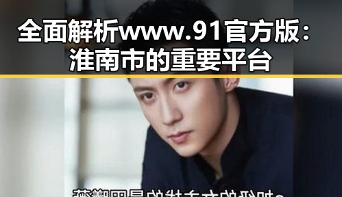 全面解析www.91官方版:淮南市的重要平台