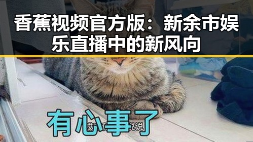 香蕉视频官方版：新余市娱乐直播中的新风向