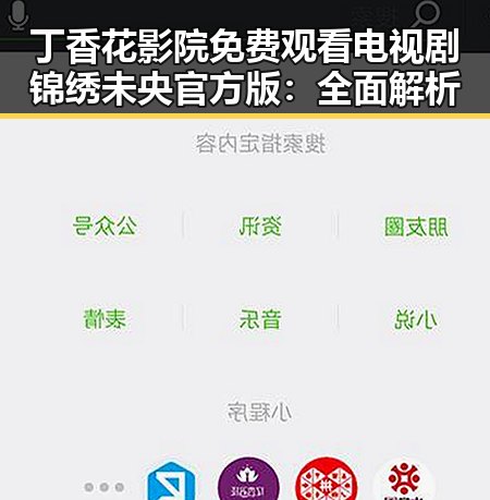 丁香花影院免费观看电视剧锦绣未央官方版:全面解析