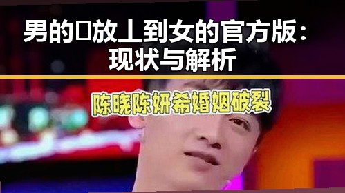 男的🈚放丄到女的官方版：现状与解析