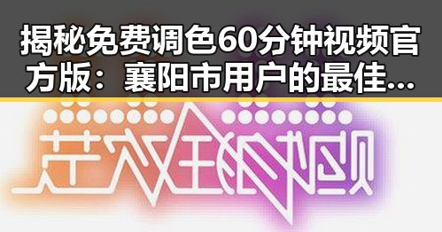 揭秘免费调色60分钟视频官方版：襄阳市用户的最佳选择
