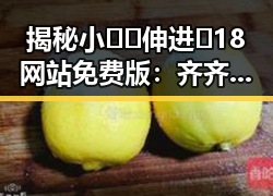 揭秘小🐔🐔伸进🈲18网站免费版：齐齐哈尔市的最新动态