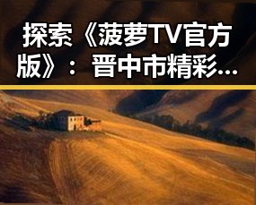 探索《菠萝TV官方版》：晋中市精彩内容的新窗口