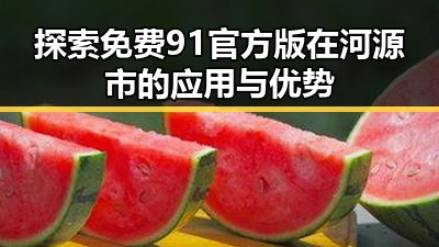探索免费91官方版在河源市的应用与优势