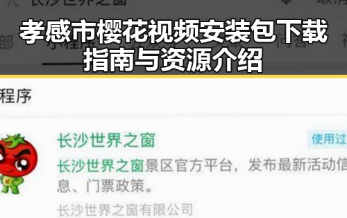 孝感市樱花视频安装包下载指南与资源介绍