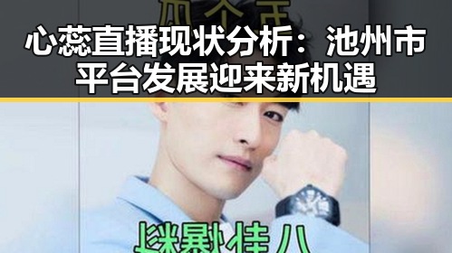 心蕊直播现状分析：池州市平台发展迎来新机遇