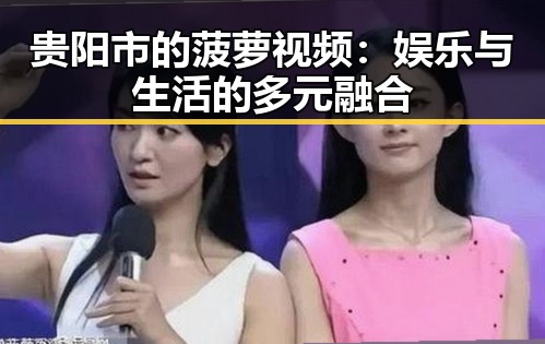 贵阳市的菠萝视频：娱乐与生活的多元融合