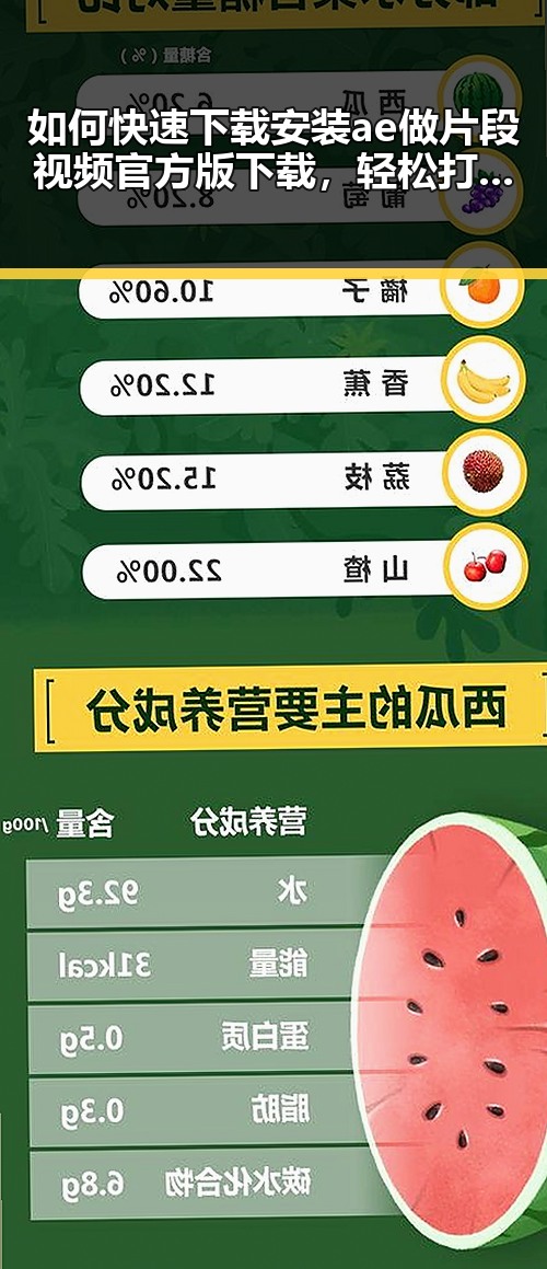 如何快速下载安装ae做片段视频官方版下载，轻松打造精彩短视频