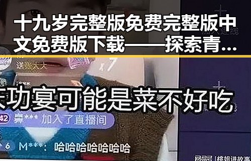 十九岁完整版免费完整版中文免费版下载——探索青春的纯真与自由