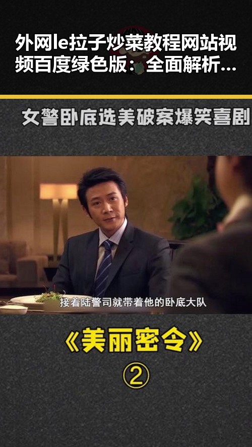 外网le拉子炒菜教程网站视频百度绿色版：全面解析与现状