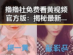 擼擼社免费看黄 视频官方版：揭秘最新在线观看平台