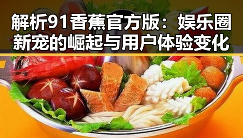 解析91香蕉官方版：娱乐圈新宠的崛起与用户体验变化