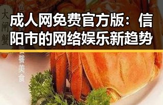 成人网免费官方版：信阳市的网络娱乐新趋势