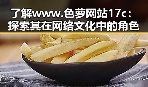 了解 www.色 萝网站17c：探索其在网络文化中的角色