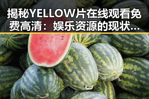 揭秘YELLOW片在线观看免费高清:娱乐资源的现状与趋势