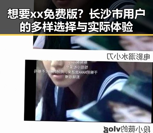 想要xx免费版?长沙市用户的多样选择与实际体验