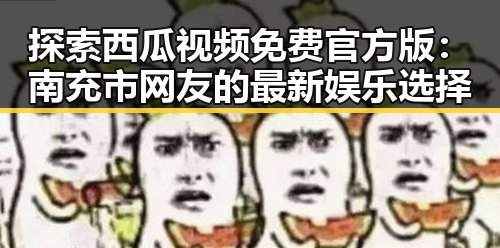 探索西瓜视频免费官方版:南充市网友的最新娱乐选择