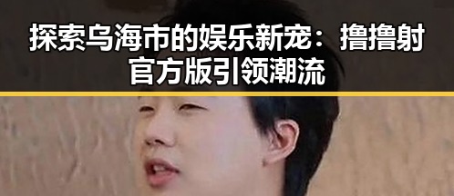 探索乌海市的娱乐新宠：撸撸射官方版引领潮流