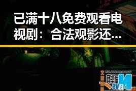已满十八免费观看电视剧：合法观影还是隐私争议？
