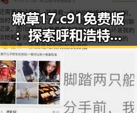 嫩草17.c 91免费版：探索呼和浩特市最新的免费资源平台