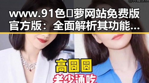 www.91色😍萝网站免费版官方版：全面解析其功能与特点