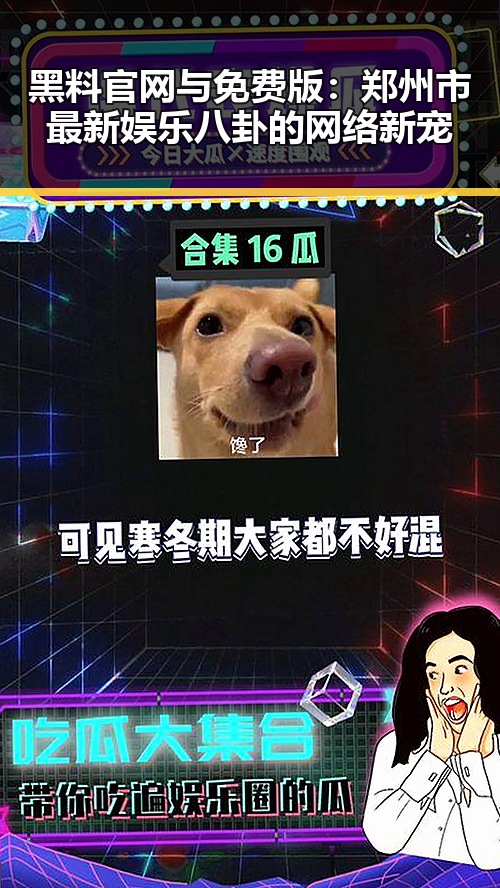 黑料 官网与免费版：郑州市最新娱乐八卦的网络新宠