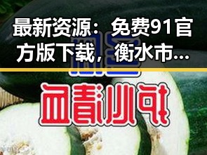 最新资源:免费91官方版下载,衡水市用户必备指南