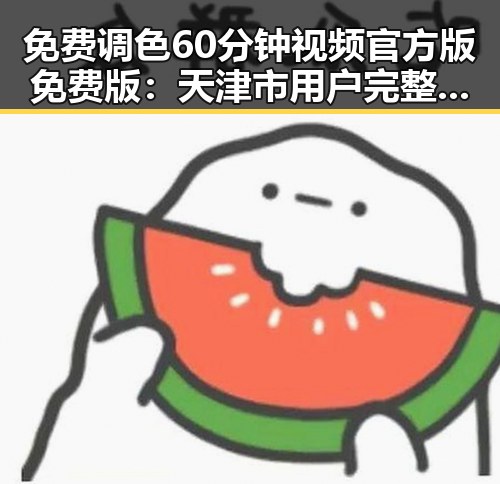 免费调色60分钟视频官方版免费版:天津市用户完整体验指南