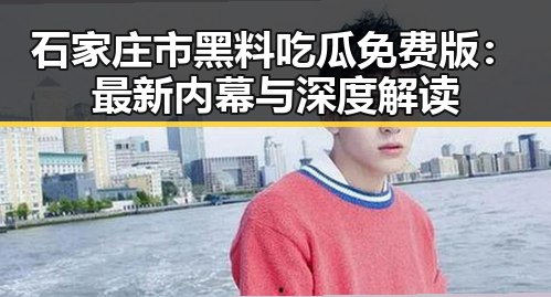 石家庄市黑料吃瓜免费版:最新内幕与深度解读