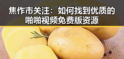 焦作市关注:如何找到优质的啪啪视频免费版资源