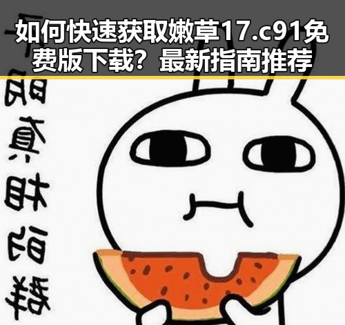 如何快速获取嫩草17.c 91免费版下载?最新指南推荐