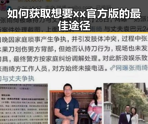 如何获取想要xx官方版的最佳途径