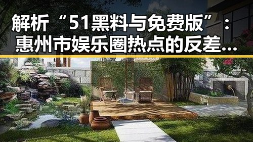解析“51黑料与免费版”:惠州市娱乐圈热点的反差与争议