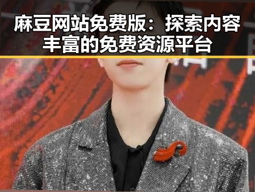 麻豆网站免费版:探索内容丰富的免费资源平台