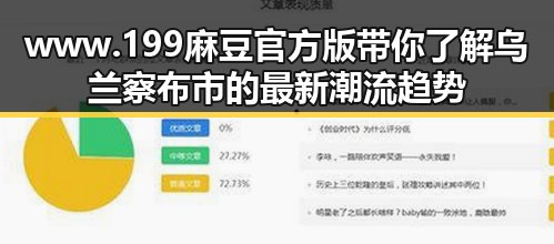 www.199麻豆官方版带你了解乌兰察布市的最新潮流趋势