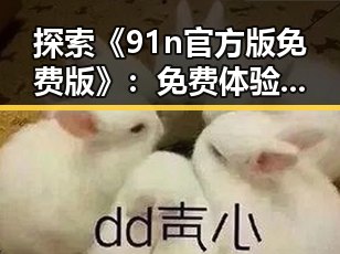 探索《91n官方版免费版》：免费体验与官方版本的差异